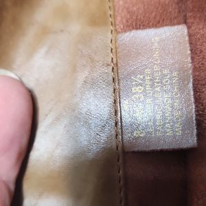 Ladies leather boots